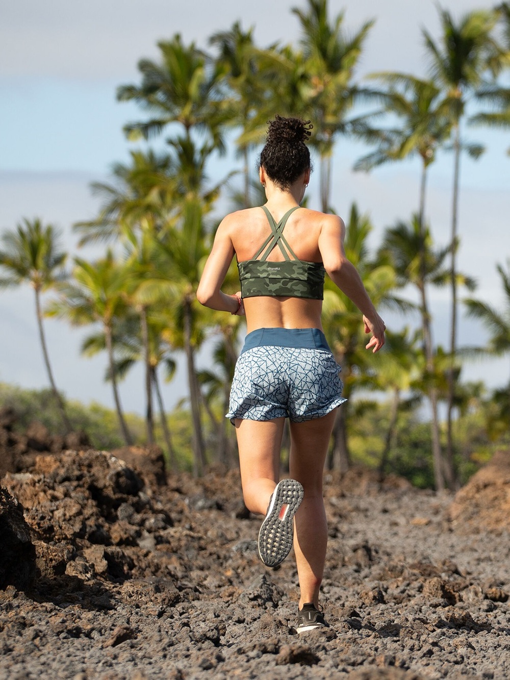 Title Nine Bonded Ultralight Running Shorts - Indio